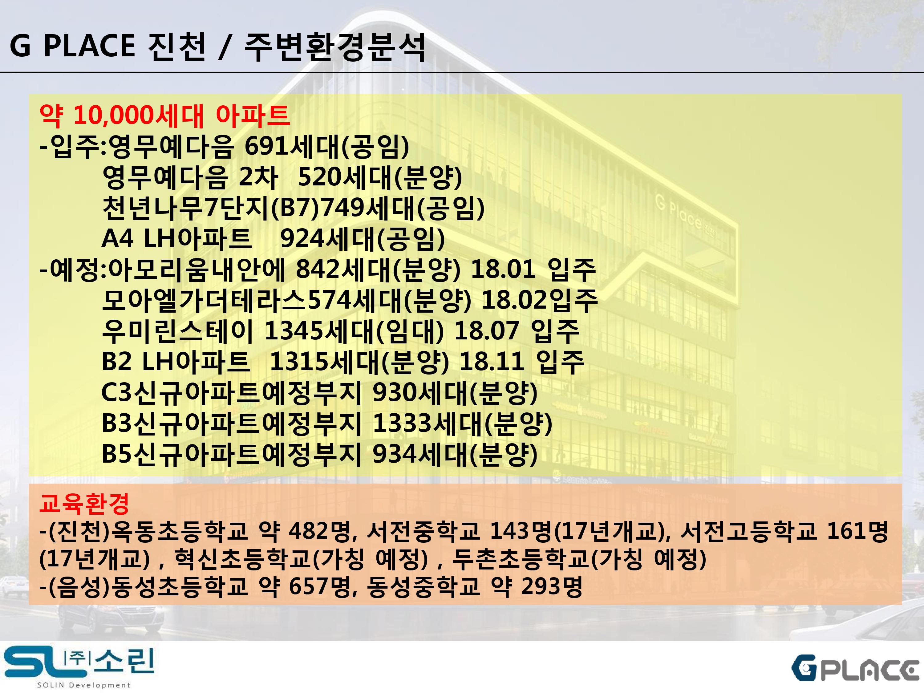 G PLACE 진천1 롤링 이미지