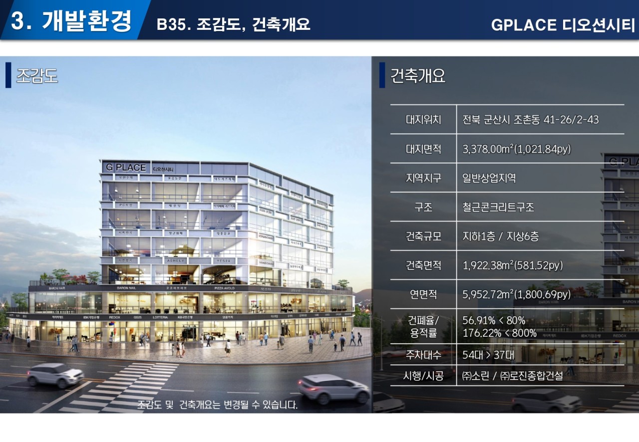 군산 디오션시티 롤링 이미지